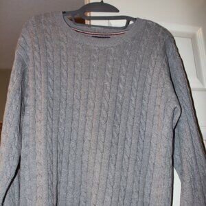 Tommy Hilfiger grey long sleeve sweater